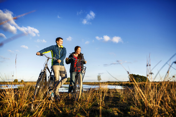 Fietsend de omgeving van Drenthe verkennen