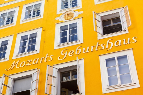 Besuchen Sie das Geburtshaus von Mozart