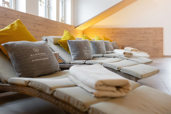 Ontspan in het wellnessgedeelte