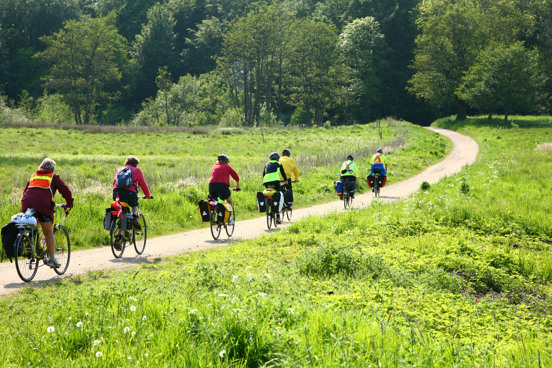 De natuur ontdekken op de fiets