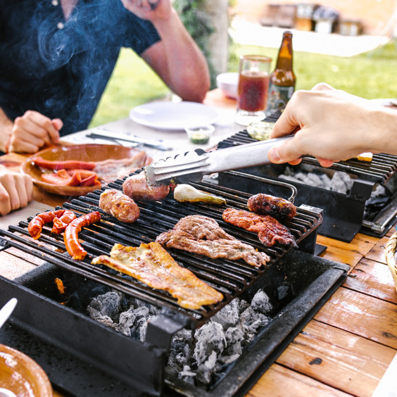 Gourmetten of barbecueën bij je eigen woning op Summio Bungalowpark Het Drentse Wold