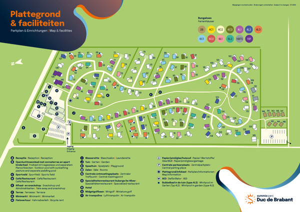 Map Summio Parc Duc de Brabant