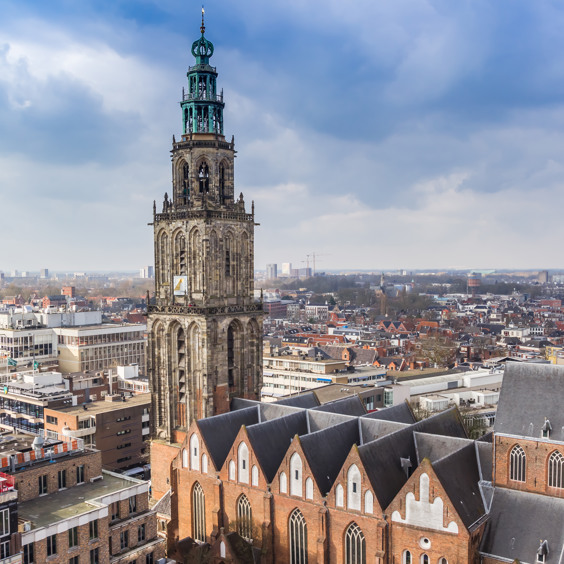 Discover the culture of Groningen, Martinitoren