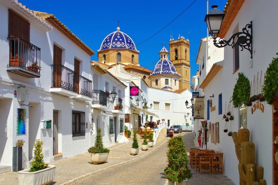 Oude wijk van Altea