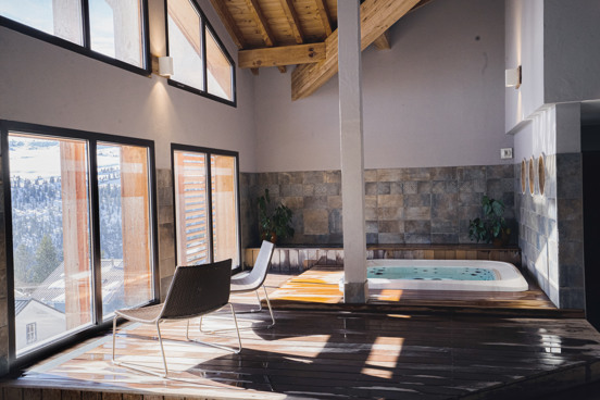 De faciliteit whirlpool voor een onbezorgde vakantie in Flaine