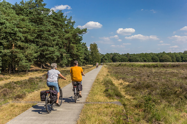 De omgeving op de fiets ontdekken