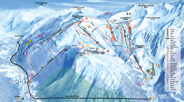 Voir le domaine skiable
