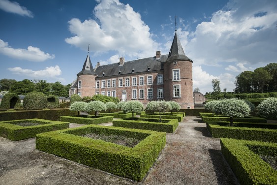 Admire the impressive town of Bilzen