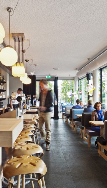 Café Caspar :
un endroit tendance à Arnhem