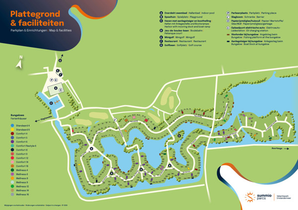 Map of Summio Vakantiepark Emslandermeer