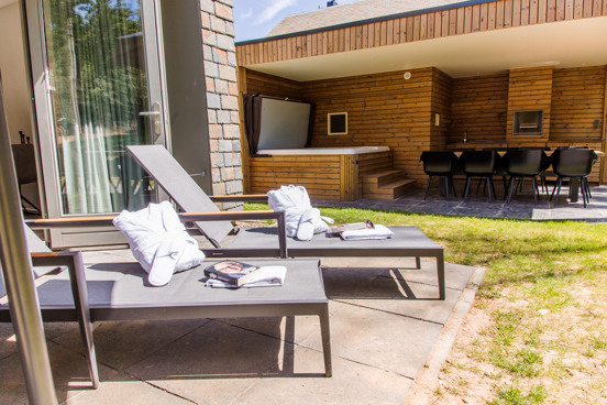 Een huisje in Nederland met jacuzzi of buitenbubbelbad