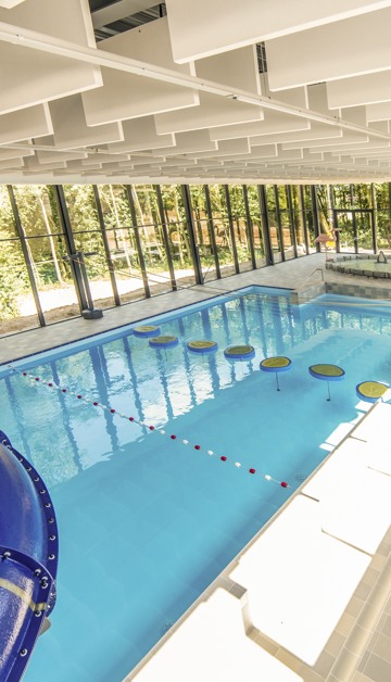 Go for a swim in the heated indoor swimming-pool 
during your stay