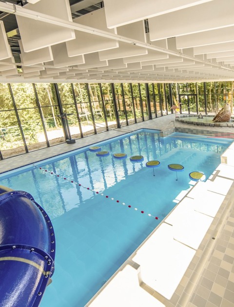 Go for a swim in the heated indoor swimming-pool 
during your stay