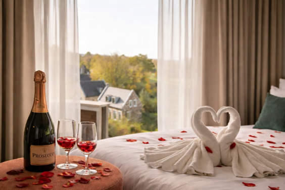 Een romantische overnachting voor Valentijnsdag