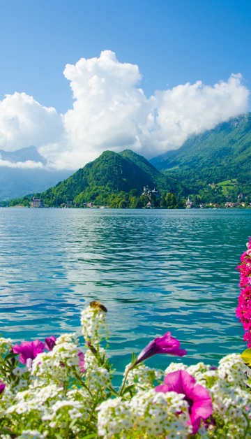 Geniet van de perfecte zomertemperatuur
in de Franse Alpen