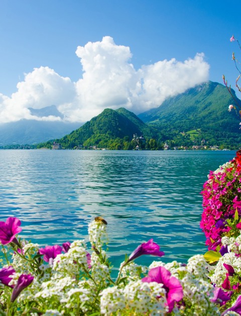 Geniet van de perfecte zomertemperatuur
in de Franse Alpen