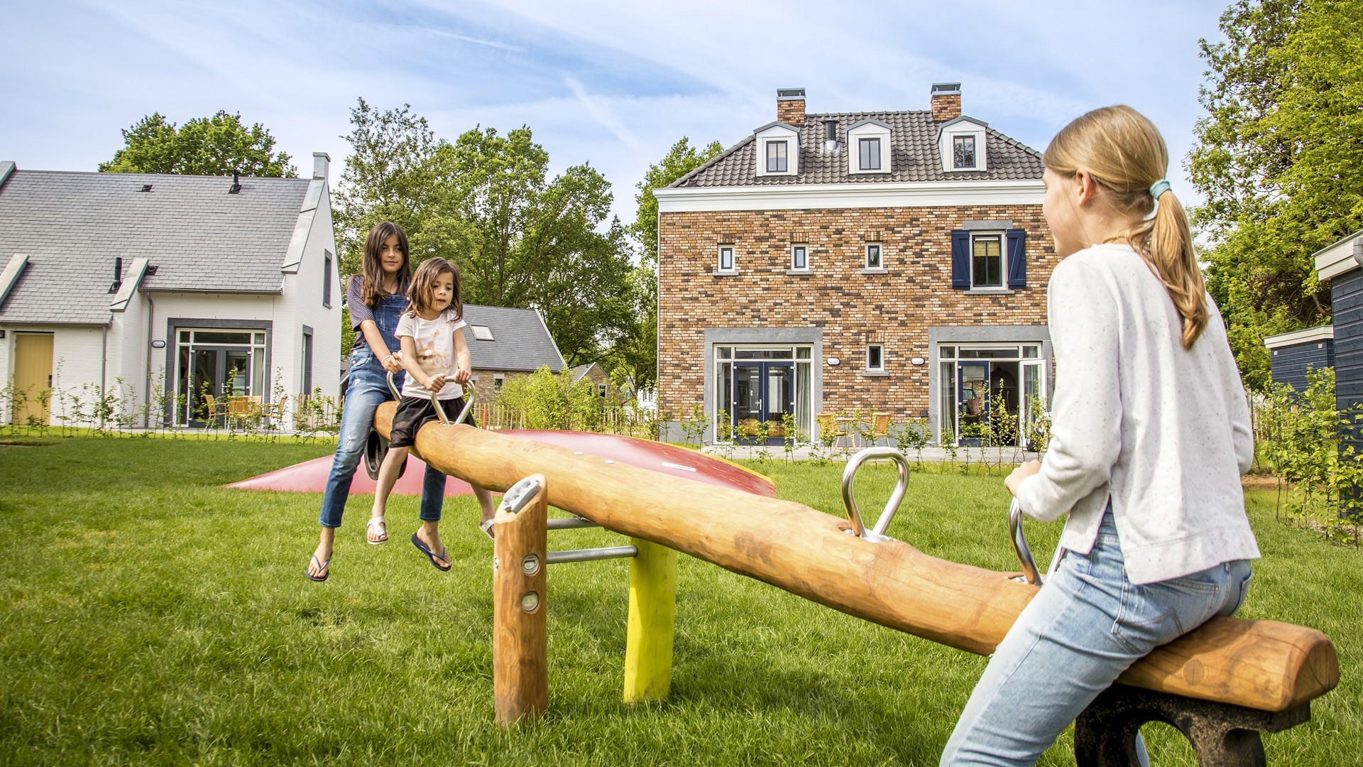 Speeltuin bij een Kidswoning op het Kidskwartier in Maastricht
