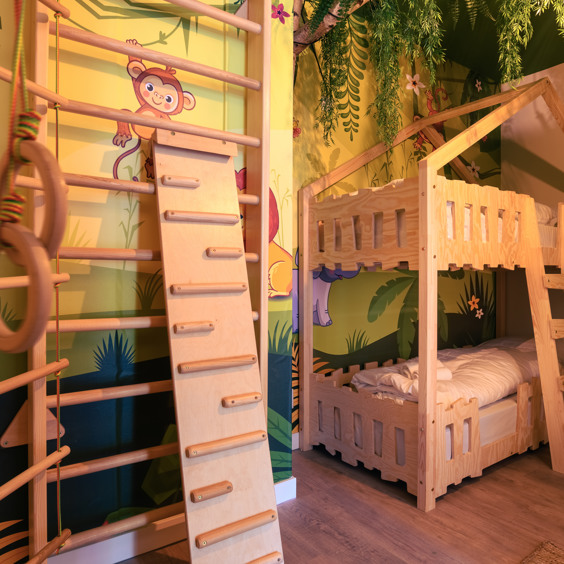 Kids: accommodaties met unieke kinderkamers