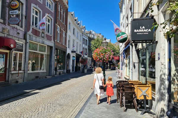 Vakantie bij een stad