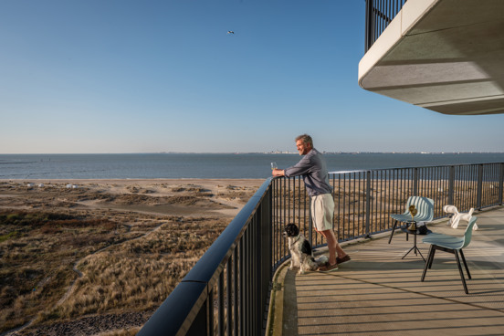 Een vakantiehuis aan zee in Zeeland