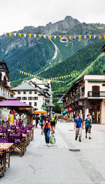 Vive las mejores actividades
en la agradable ciudad de Chamonix