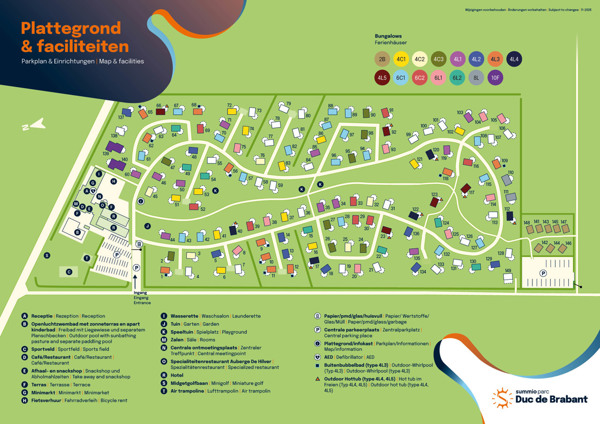 Map Summio Parc Duc de Brabant