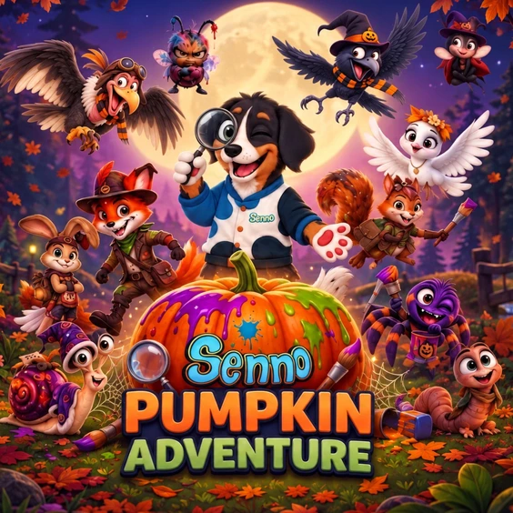 Op avontuur tijdens Senno's Pumpkin Adventure