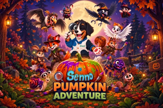 Op avontuur tijdens Senno's Pumpkin Adventure