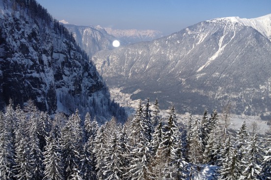 Wintersport nahe Dachstein mit beeindruckender Kulisse