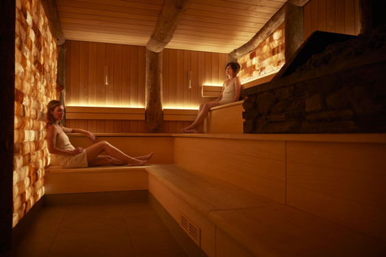 Ontspannen in de sauna na je fietstocht