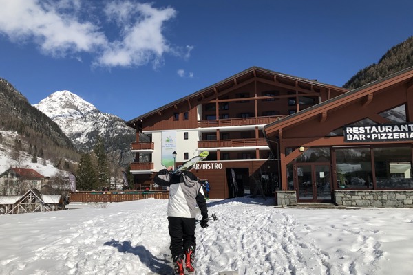 Appartementen aan de piste