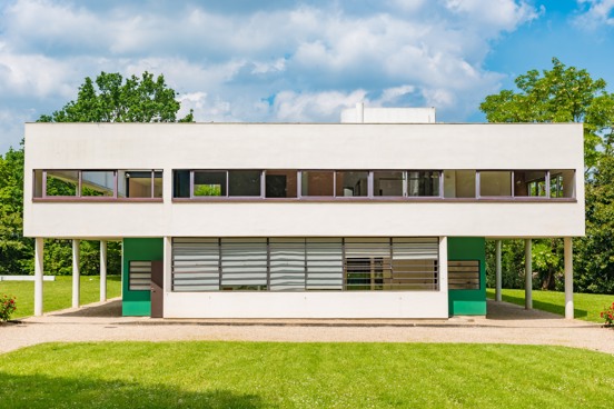 Les créations architecturales par Le Corbusier