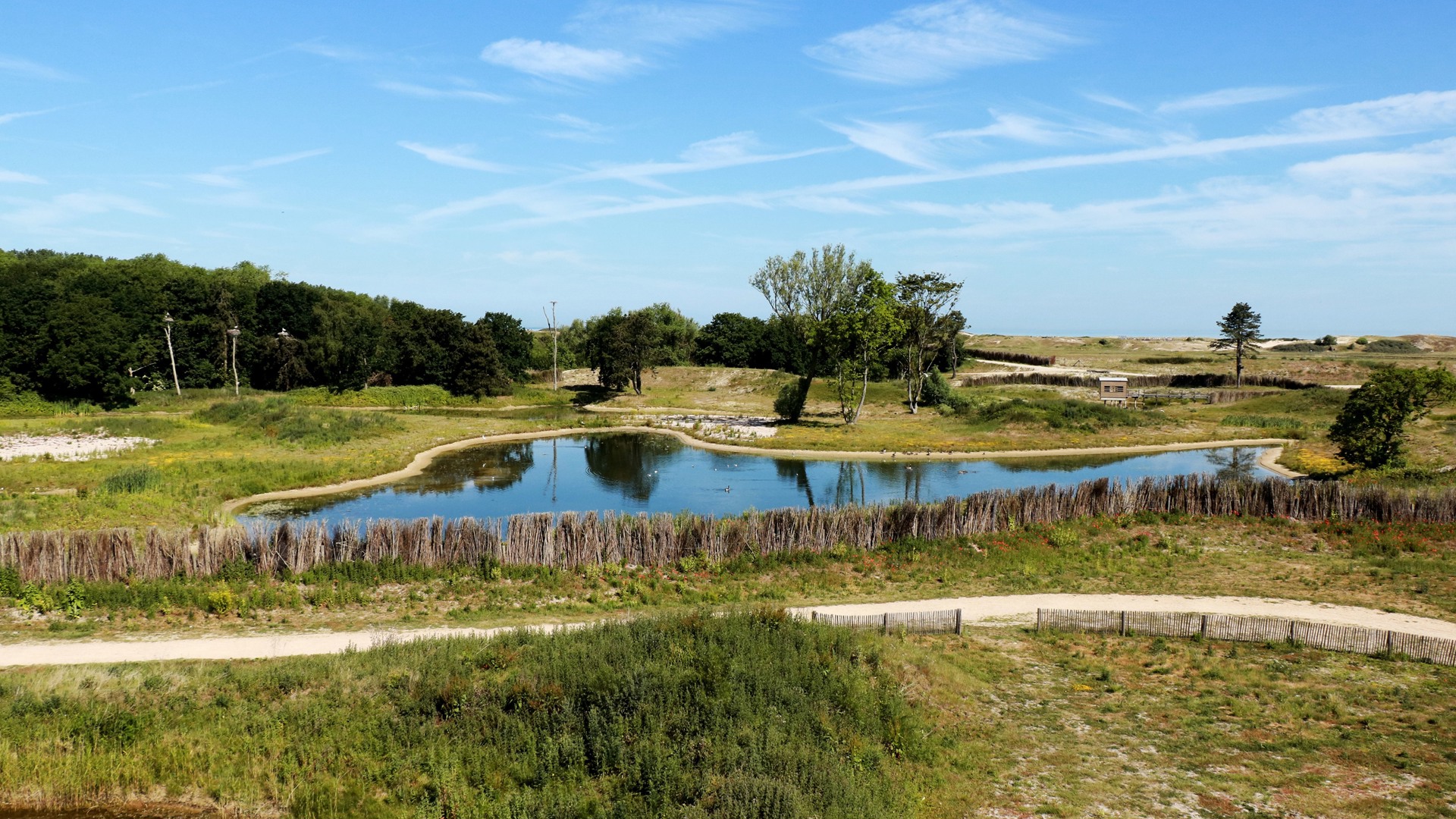 Park Zwin in de omgeving van vakantiepark Cadzand