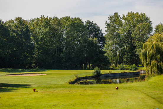 Golfen in de buitenlucht