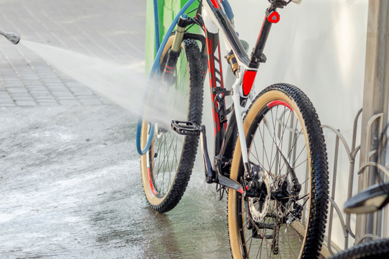Wasplaats en onderhoudsstation voor je fiets