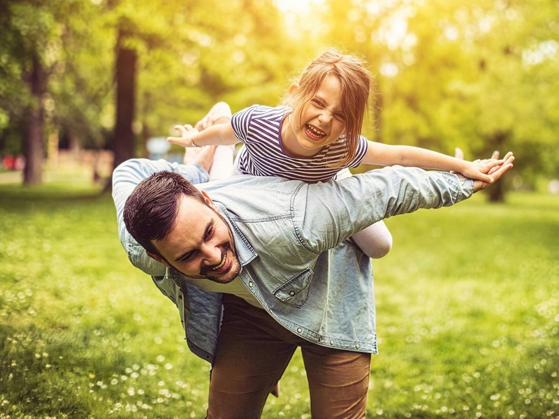 Familie tijdens Paasweekend