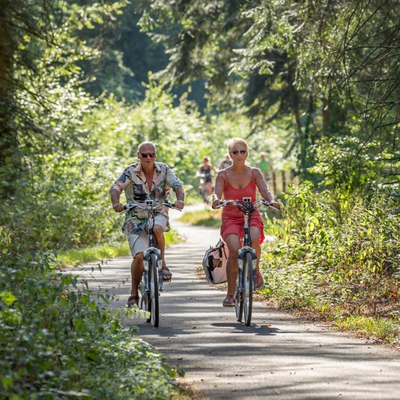 Fietsen tijdens een fijn verblijf