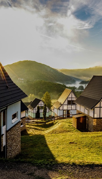 Entspannen Sie sich in Ihrem eigenen Ferienhaus
in unmittelbarer Nähe des Nationalparks Eifel