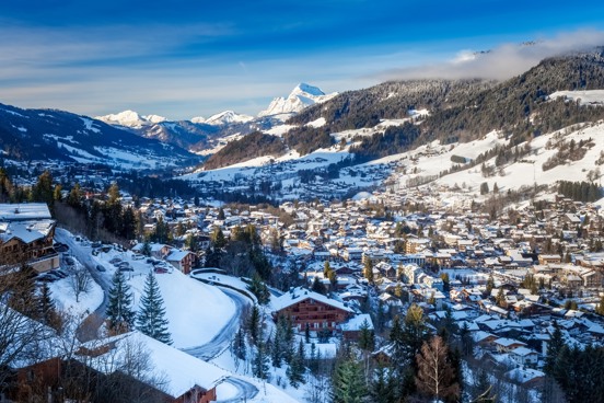 Het natuurrijke Megève in de Franse Alpen nabij Flaine