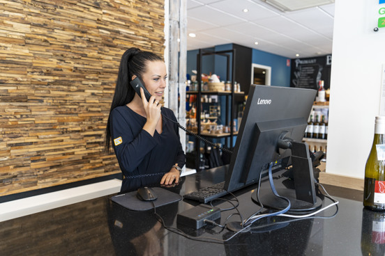 Openingstijden receptie