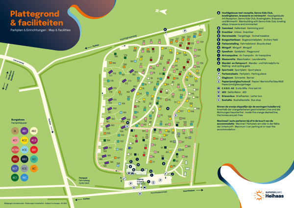 Plattegrond Summio Parc Heihaas