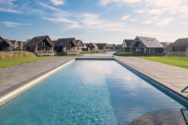 Buiten speelplaats op Dormio Resort Nieuwvliet-Bad