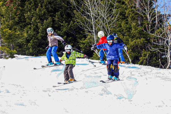 Skidorpen Les Carroz en Morillon nabij Flaine