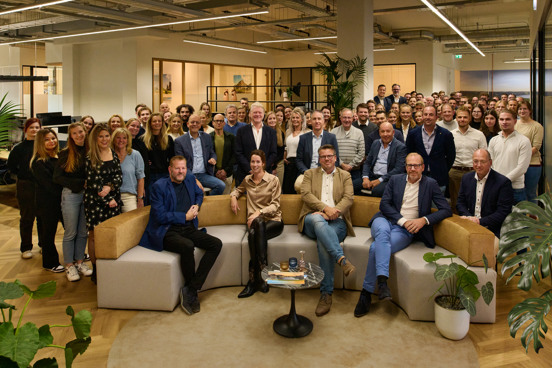 Team at Dormio Group headquarters in Arnhem