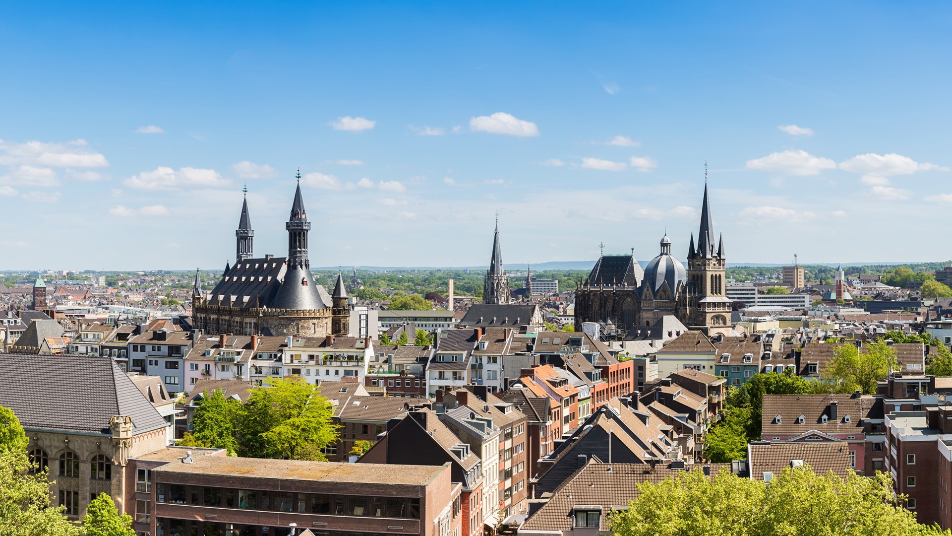 Historische binnenstad van Aken