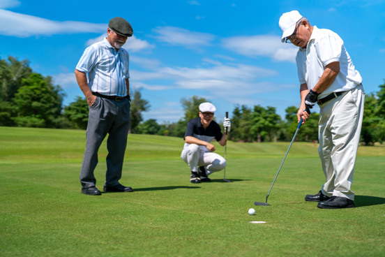 Golfbaan in een beschermd natuurgebied