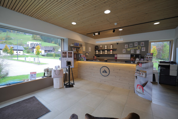 Receptie Dormio Aparthotel Hinterstoder