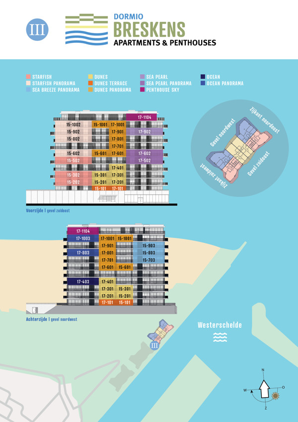 Plan du bâtiment Pharos III