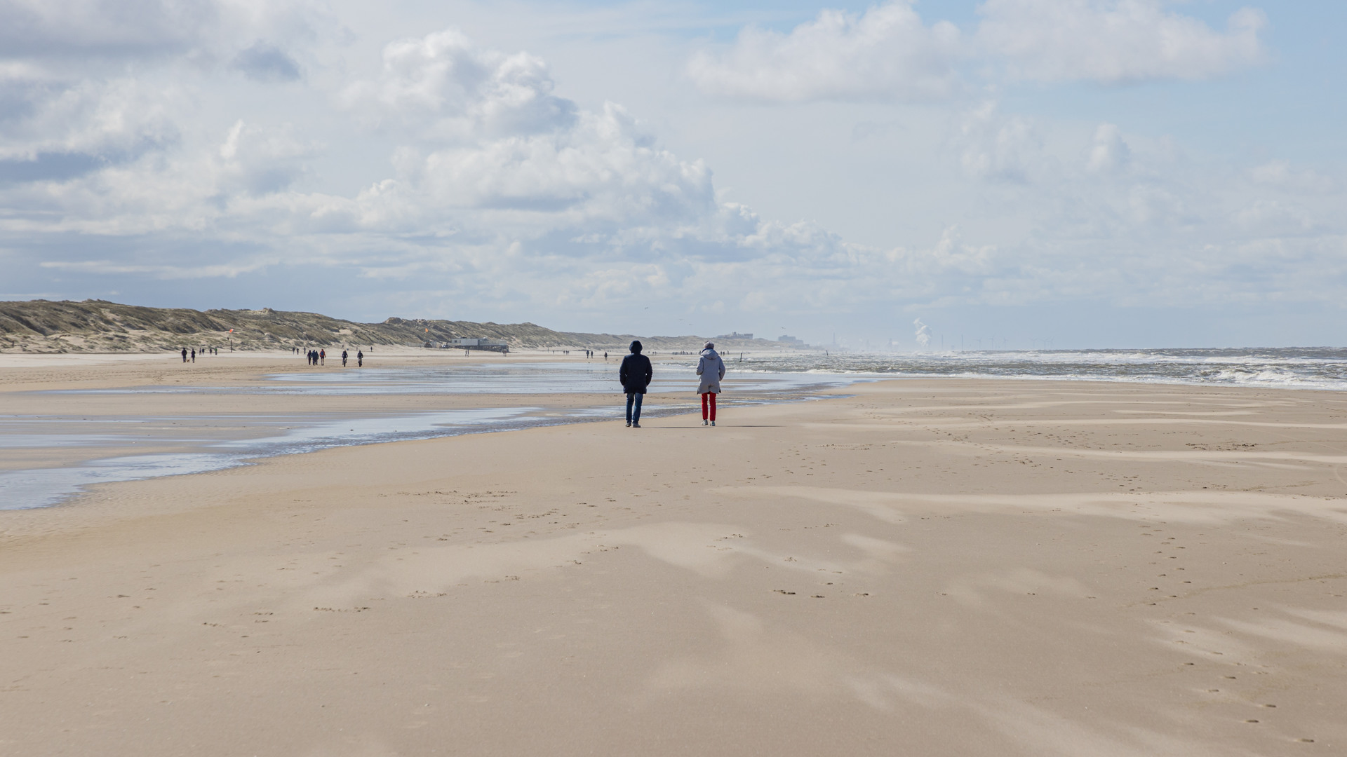 Wandelen en fietsen langs de polders