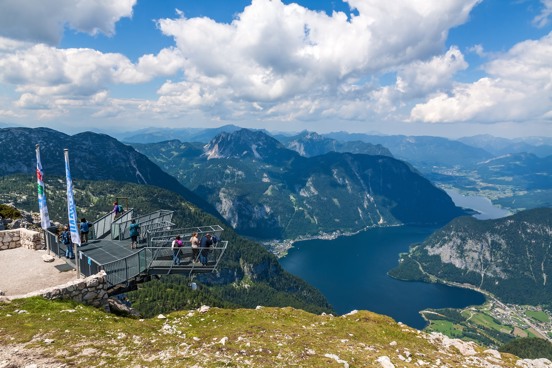Adembenemend uitzicht over de Alpen